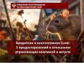 В последнее время участились случаи подачи в территориальный отдел Управления Роспотребнадзора по Краснодарскому краю жалоб от жителей и гостей города Сочи на наличие в многоквартирных жилых домах насекомых и грызунов и на...