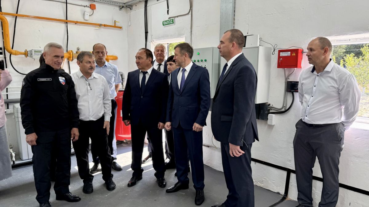 В хуторе Глебовка Кущевского района газифицировали школу В хуторе Глебовка Кущевского района газифицировали школу