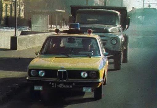 Милиция СССР на BMW? Да, такое было!