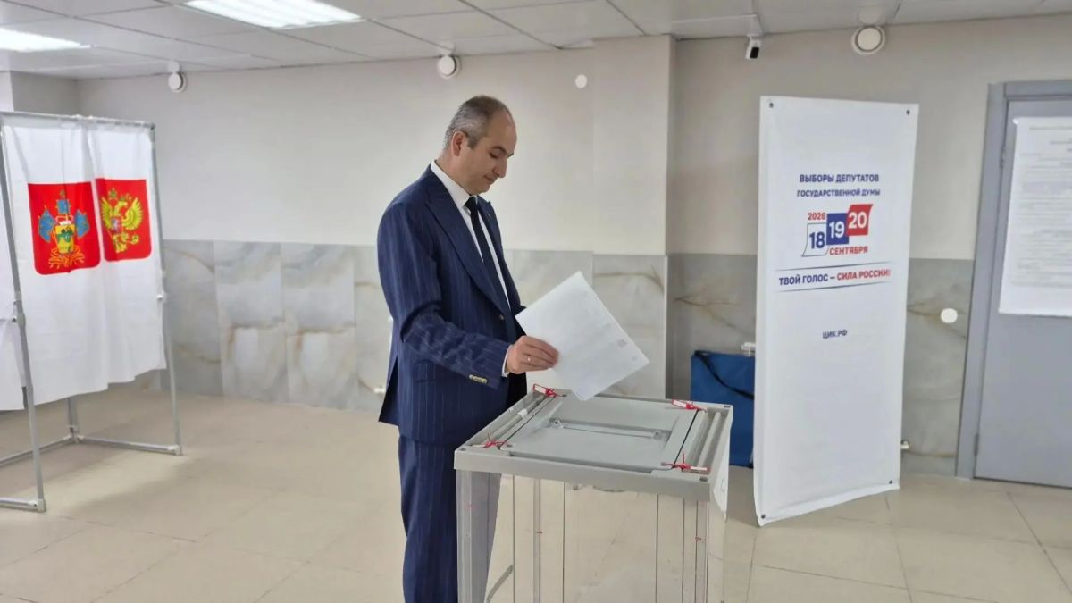 Председатель Думы Геленджика Михаил Димитриев проголосовал на выборах Председатель Думы Геленджика Михаил Димитриев проголосовал на выборах
