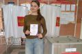 Избирательные участки посещают избиратели, которые голосуют впервые!