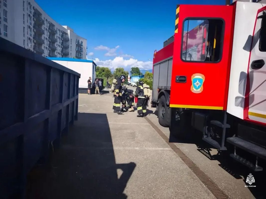 Слаженность в действии: пожарнотактическое занятие на объекте в Сириусе Слаженность в действии: пожарнотактическое занятие на объекте в Сириусе