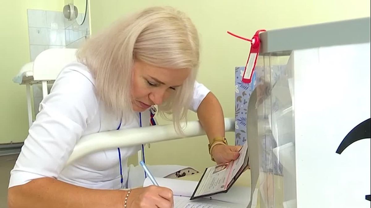 Молодая мама из Новороссийска проголосовала прямо из роддома