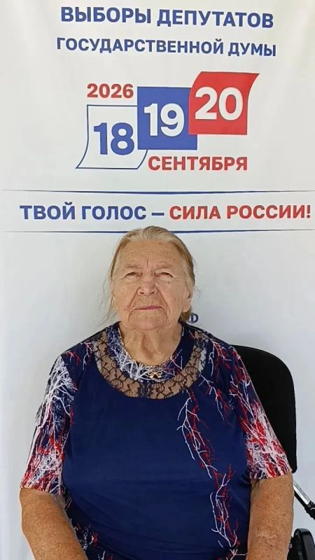 В выборах принимают участие люди разных поколений