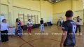 День на избирательном участке под Краснодаром начался с зарядки.