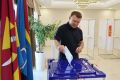 Заместитель губернатора Краснодарского края Евгений Пергун проголосовал на выборах депутатов Государственной Думы