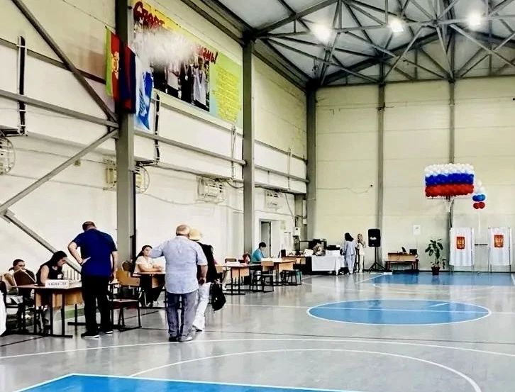 В Геленджике голосуют с самого утра В Геленджике голосуют с самого утра