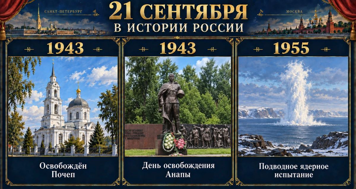 21 сентября в истории России 21 сентября в истории России