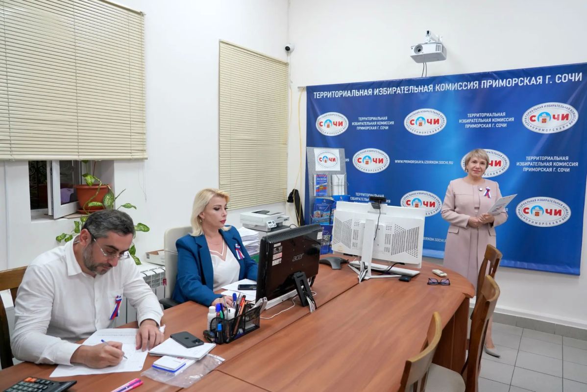 В Сочи подведены предварительные итоги выборов депутатов Государственной Думы РФ 9-го созыва Голосование на курорте проходило на 244 избирательных участках. В ТИК Приморская города Сочи, на которую возложены полномочия... В Сочи подведены предварительные итоги выборов депутатов Государственной Думы РФ 9-го созыва Голосование на курорте проходило на 244 избирательных участках. В ТИК Приморская города Сочи, на которую возложены полномочия...