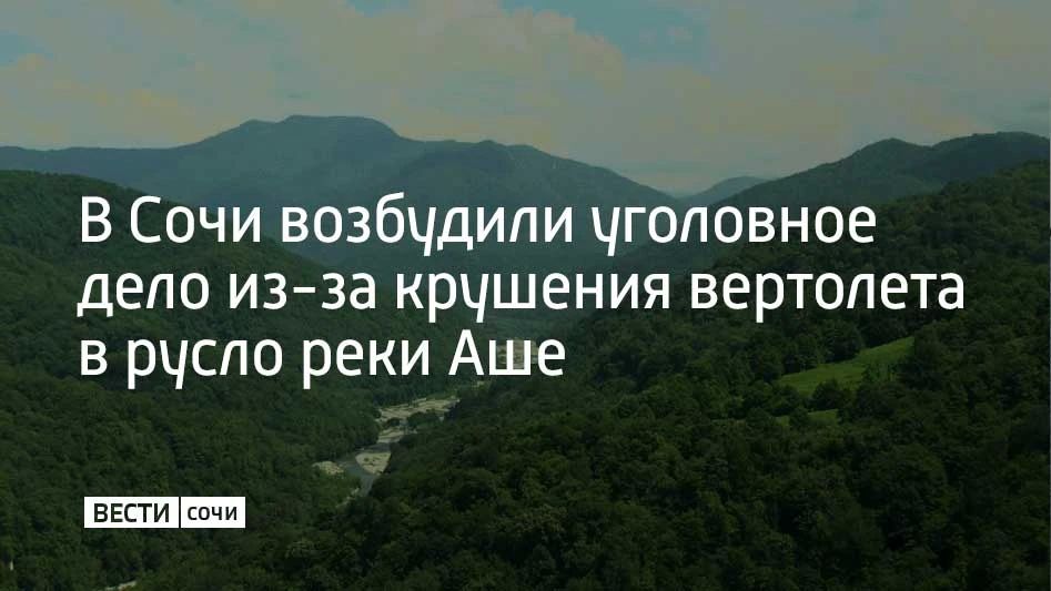 Следственный комитет возбудил уголовное дело по статье "Нарушение правил безопасности движения и эксплуатации воздушного транспорта, повлекшее причинение крупного ущерба"