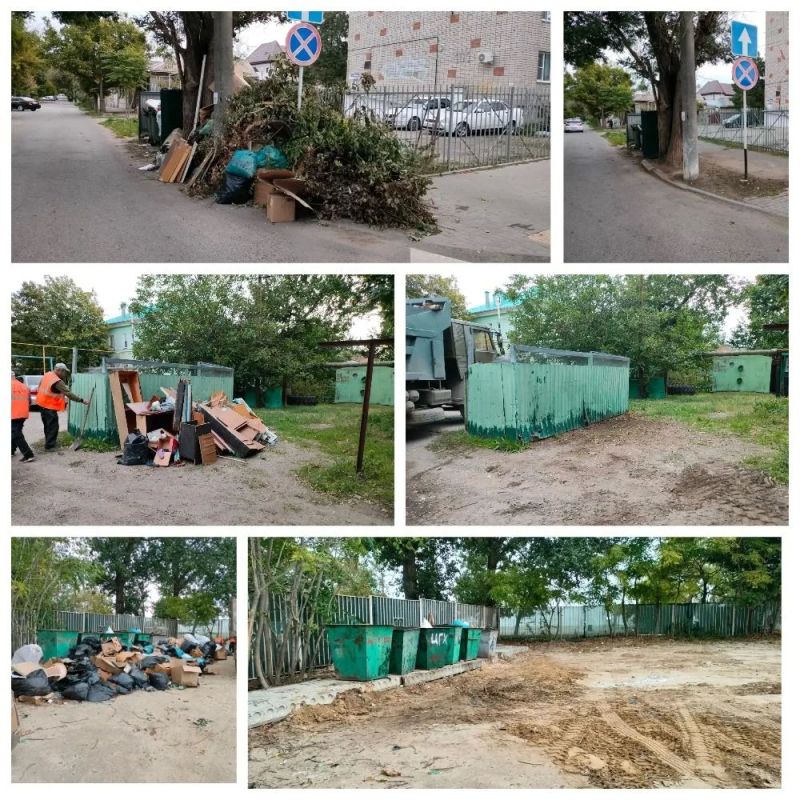 Покос сорной растительности и уборку приконтейнерных территорий сегодня работники ООО «Экотранс» начали с улиц Нижнесадовой, Таманской, Янышева, Плеханова, Первомайской, пер Покос сорной растительности и уборку приконтейнерных территорий сегодня работники ООО «Экотранс» начали с улиц Нижнесадовой, Таманской, Янышева, Плеханова, Первомайской, пер