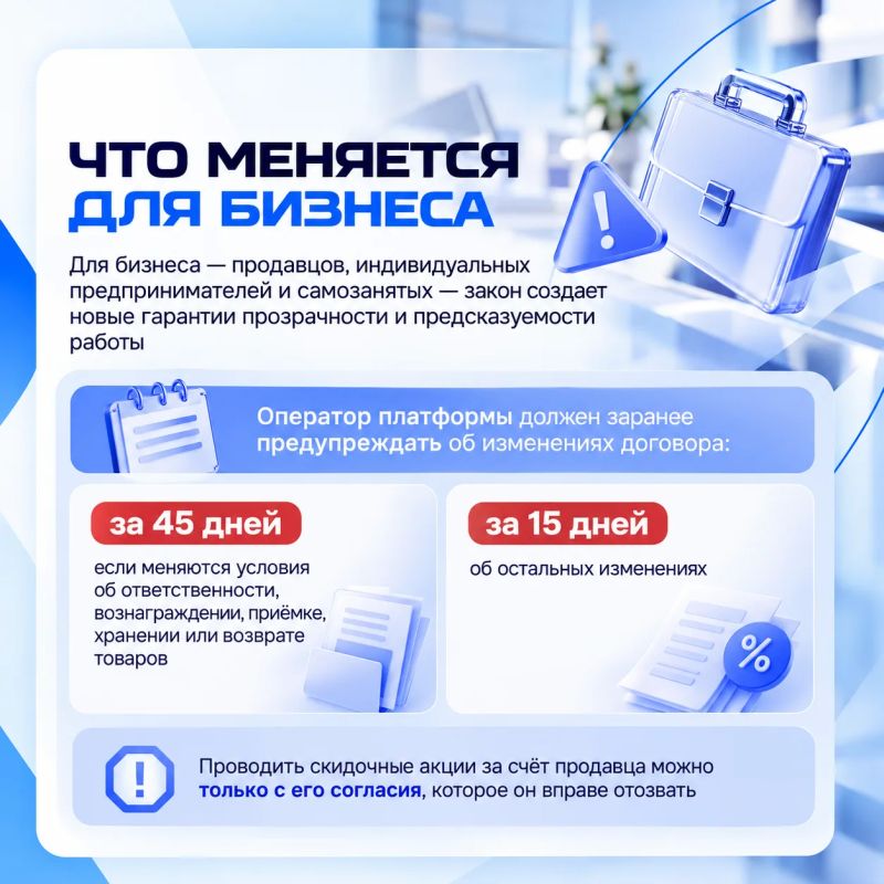 Маркетплейсы переходят на новые правила Маркетплейсы переходят на новые правила