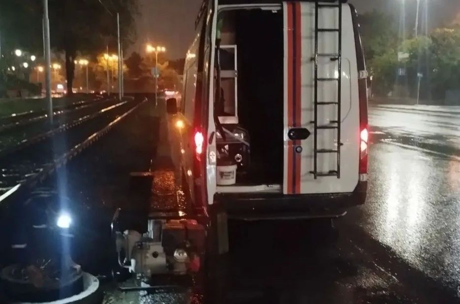В Краснодаре не прекращается дождь В Краснодаре не прекращается дождь