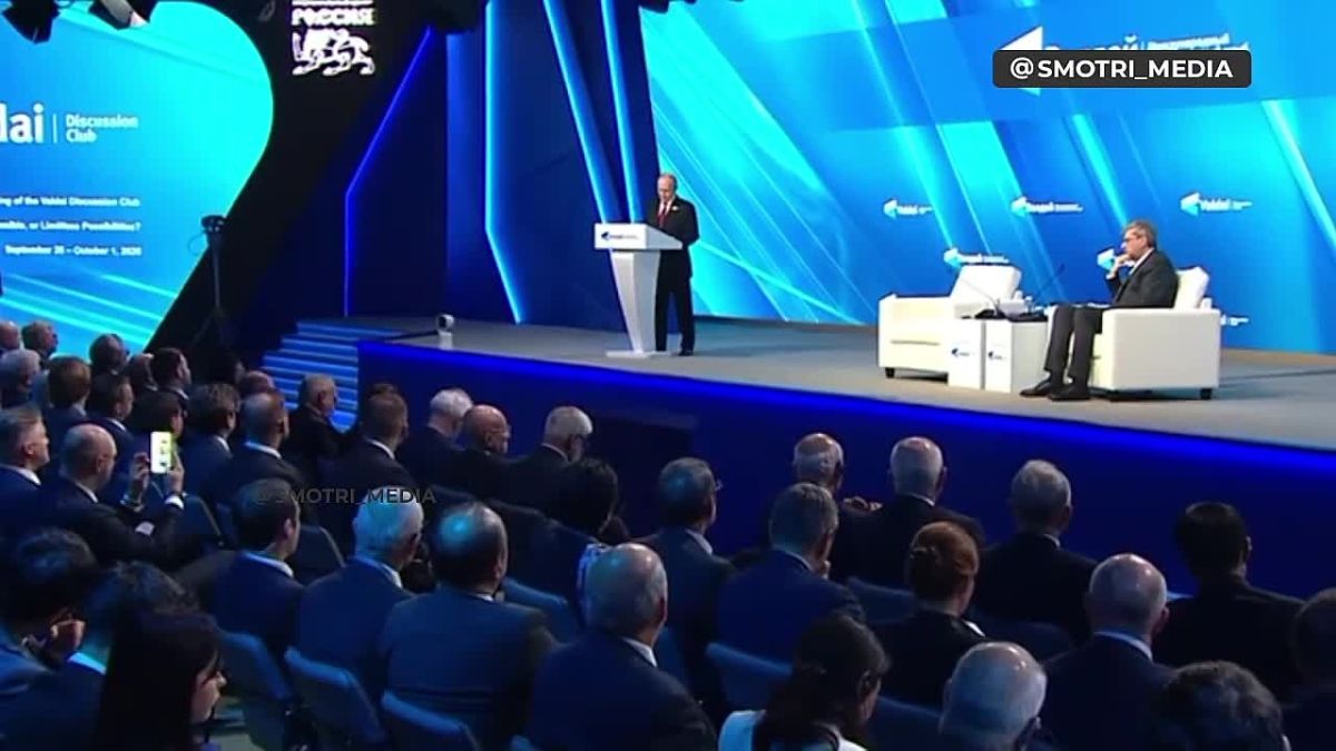 Путин — о конфликте на Украине: «Правда в том, что не мы начали воевать, а начали воевать с нами, поощряя национализм на Украине»