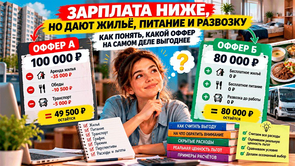 Как выбрать истинно выгодное предложение о работе