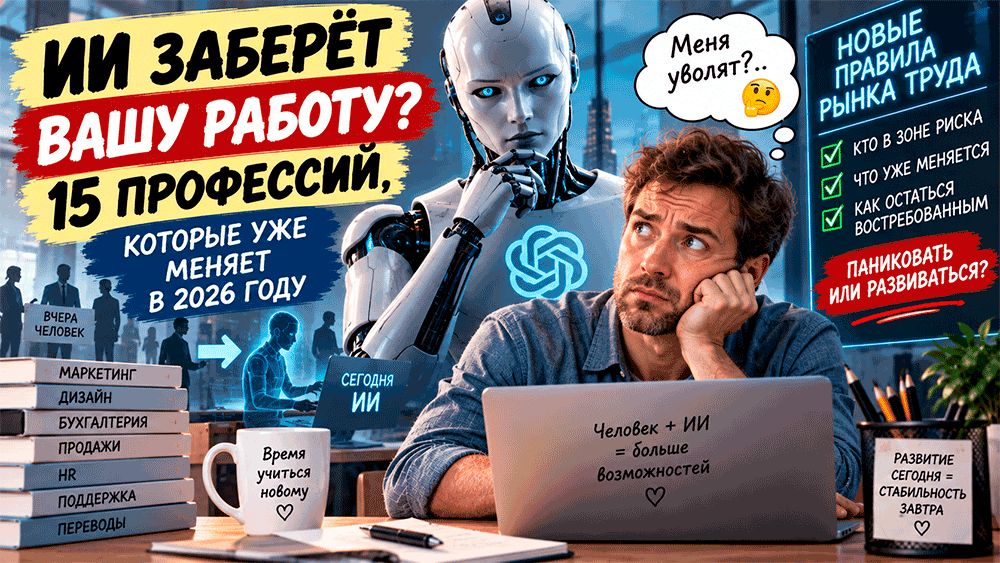 Как искусственный интеллект меняет рынок труда в 2026 году