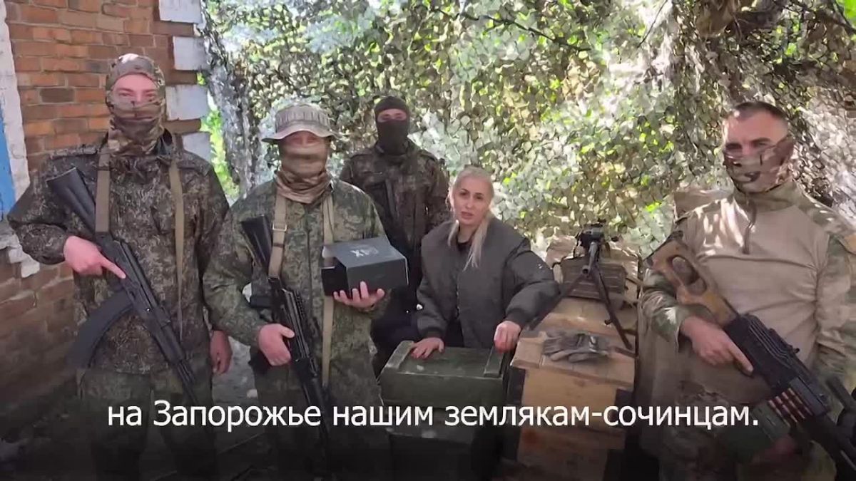 Гуманитарный груз доставлен сочинским бойцам СВО в Запорожскую область
