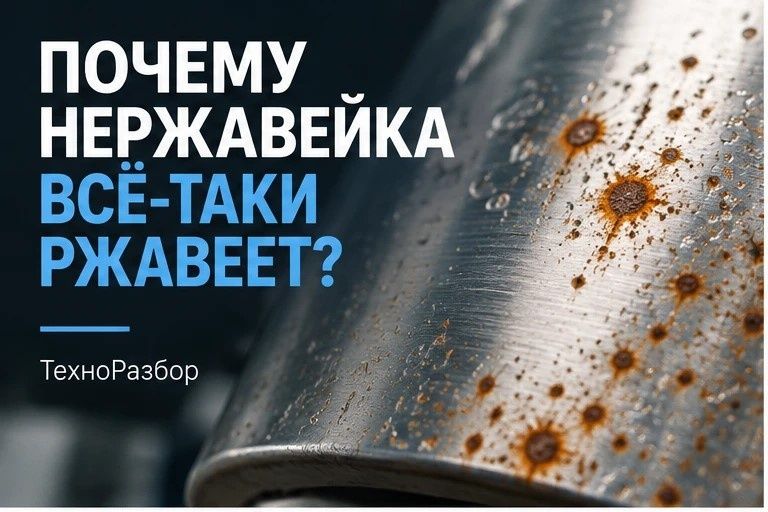 Почему нержавейка иногда ржавеет: мифы и реальность