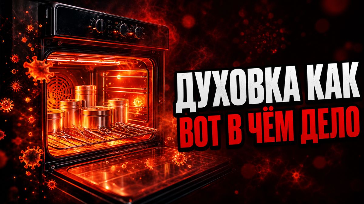 Духовка как дезинфектор: стоит ли попробовать?