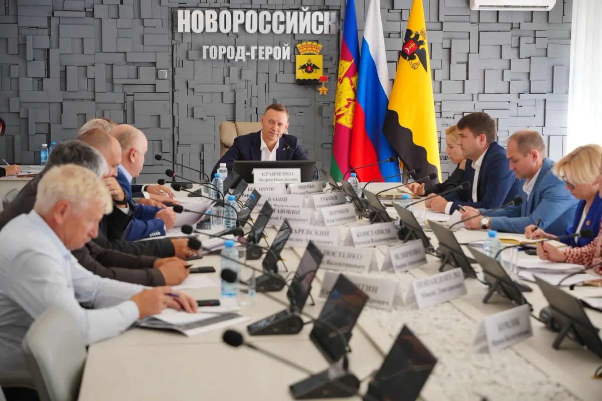 Андрей Кравченко: На рабочем совещании обсудили стабилизацию и развитие систем водоснабжения и водоотведения в Новороссийске Андрей Кравченко: На рабочем совещании обсудили стабилизацию и развитие систем водоснабжения и водоотведения в Новороссийске