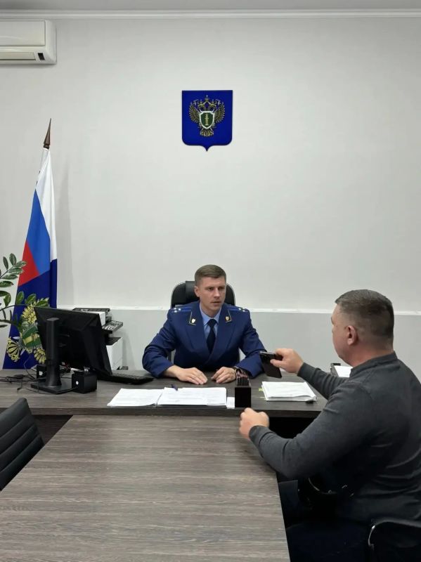 Прокурор Успенского района провел прием участников СВО и членов их семей Прокурор Успенского района провел прием участников СВО и членов их семей