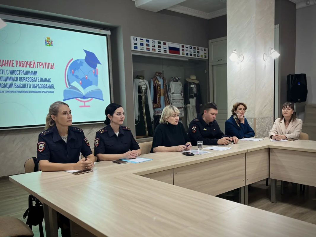 Полиция Краснодара: работа с иностранными обучающимися должна вестись постоянно