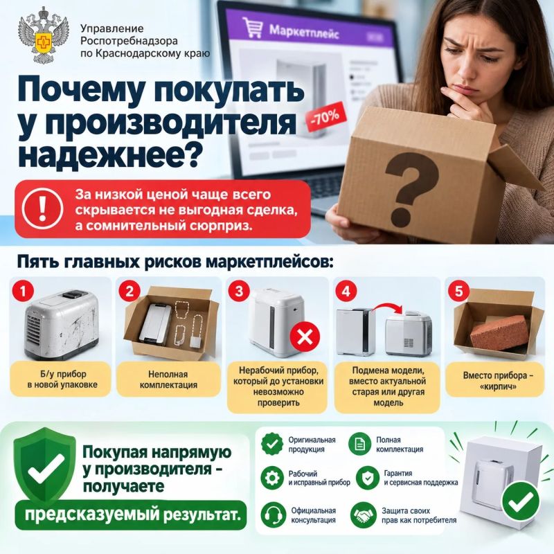 Почему покупать у производителя надежнее