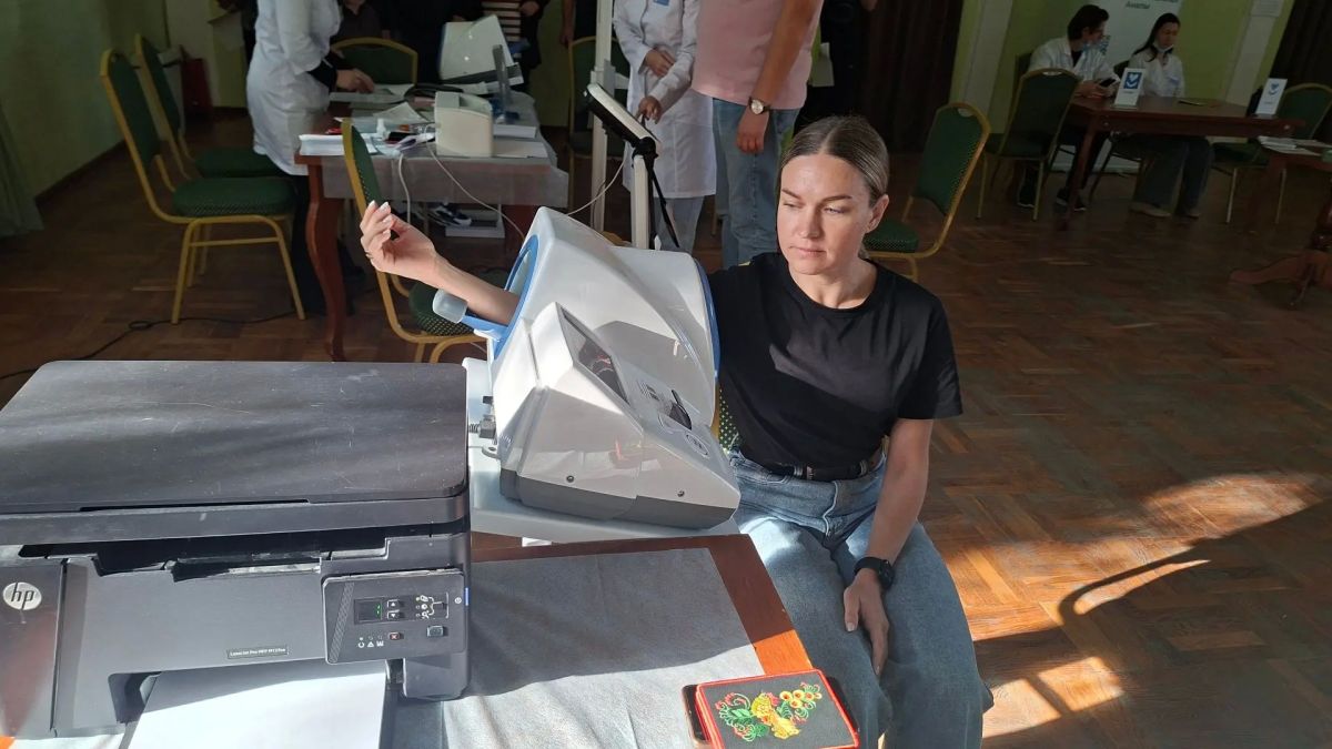 В Гортеатре для жителей Анапы провели профилактический медосмотр В Гортеатре для жителей Анапы провели профилактический медосмотр