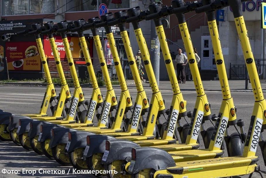 Количество прокатных электросамокатов в Краснодаре выросло на 32,8% менее чем за два года — с 7 тыс