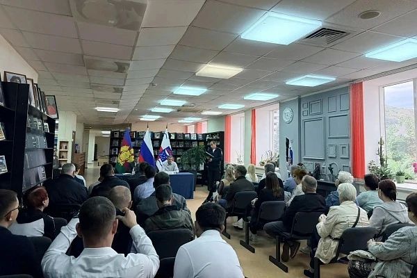 В Сочи состоялась встреча с жителями ТОС «Веселое»