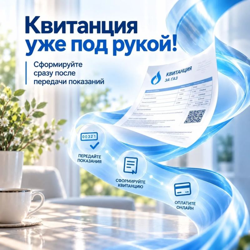 Квитанция уже под рукой!.