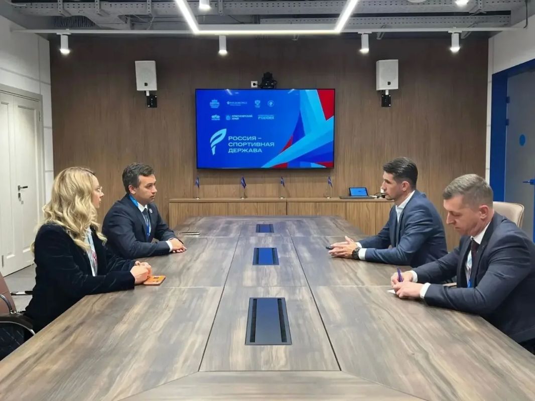 Опыт Кубани представили на международном форуме «Россия – спортивная держава» Опыт Кубани представили на международном форуме «Россия – спортивная держава»