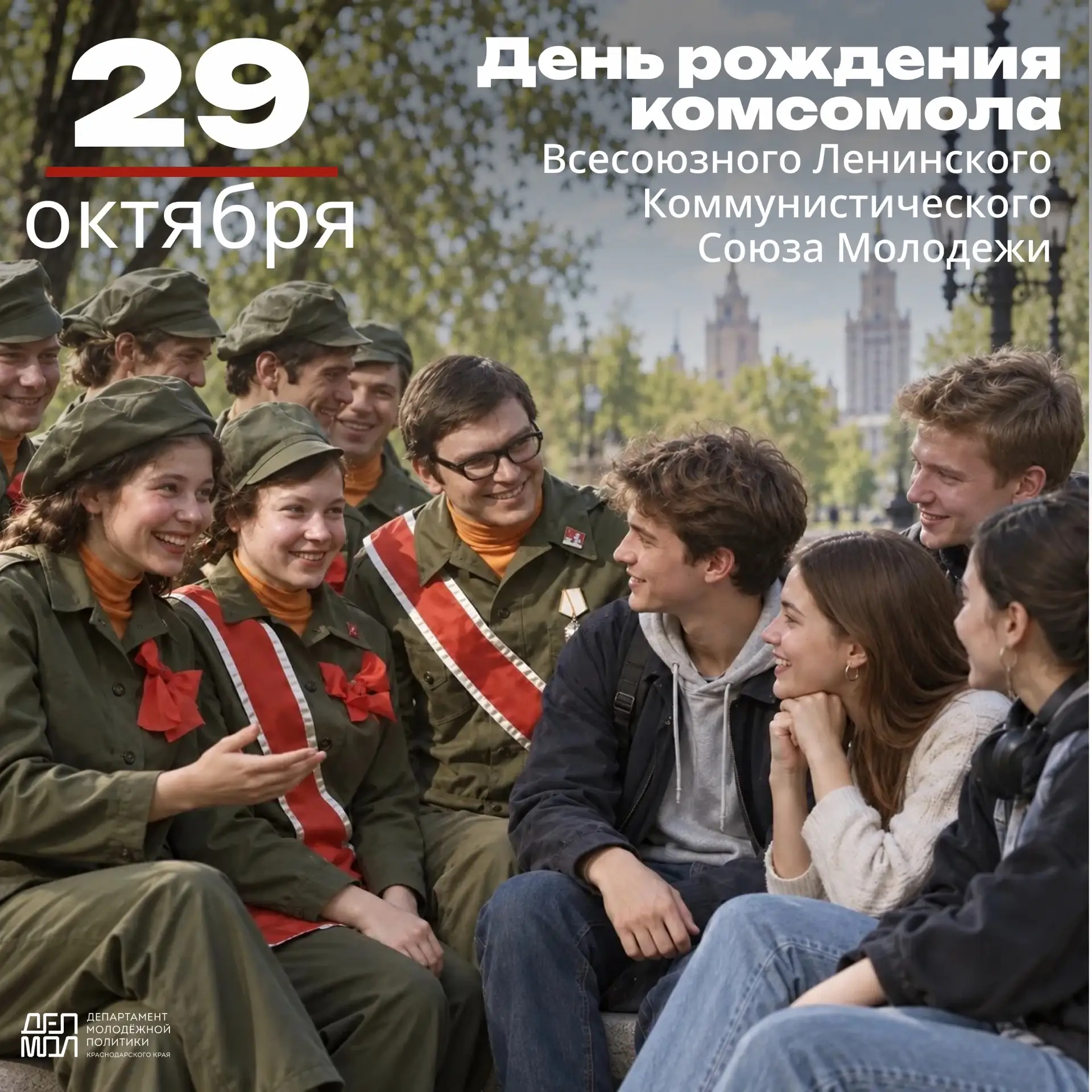 С Днём рождения комсомола!