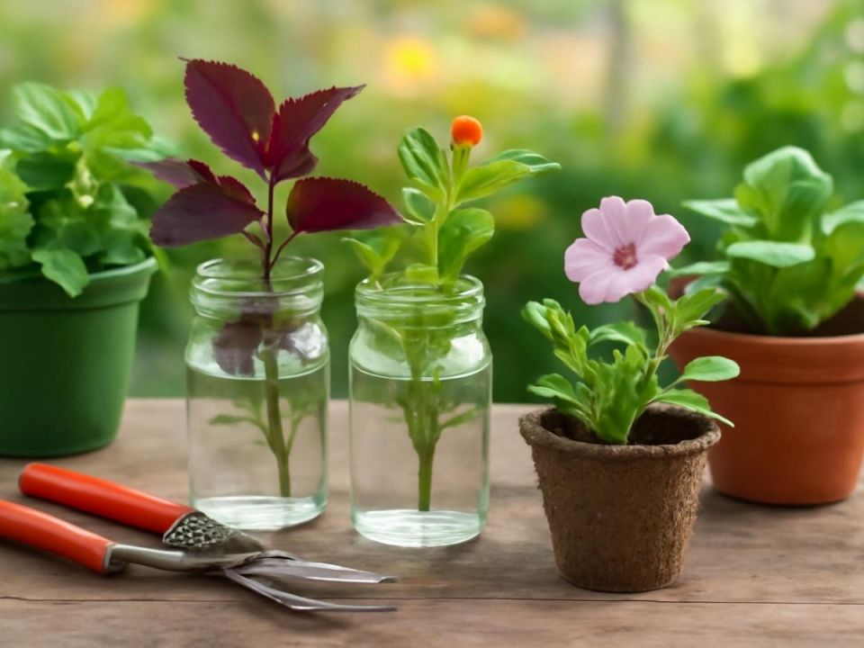 Черенкование как способ сохранить растения на зиму