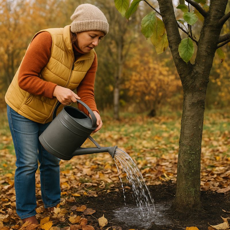 Важно знать: осенний полив деревьев