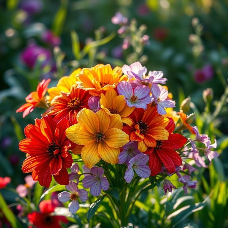 Пять легких в уходе цветов для вашей дачи