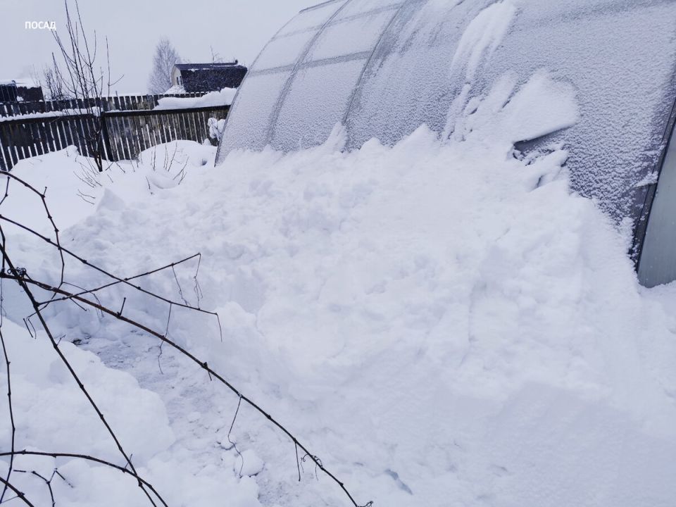 Как снег может угрожать теплицам из поликарбоната: полезные советы