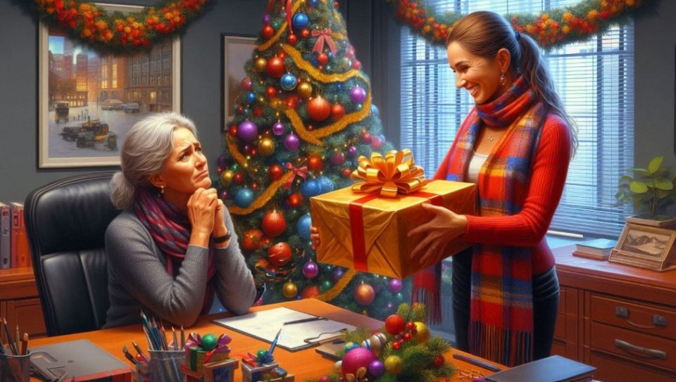 Как расправиться с подарком от недоброжелателя на работе?