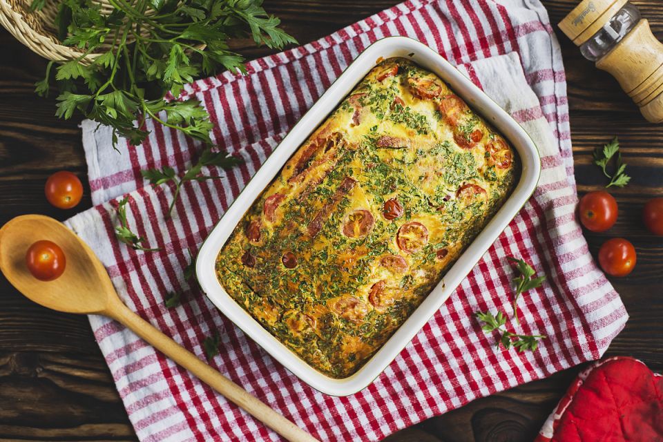 Яркий вкус омлета с чоризо и сыром: просто и вкусно