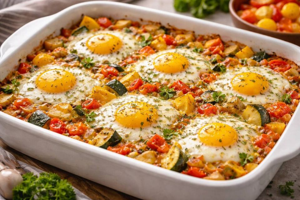 Сытные яйца в духовке: как приготовить блюда без мяса